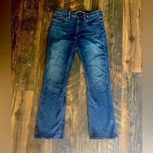 Hudson Barbara High Rise Jeans Size 28 hemmed to 28 inseam.